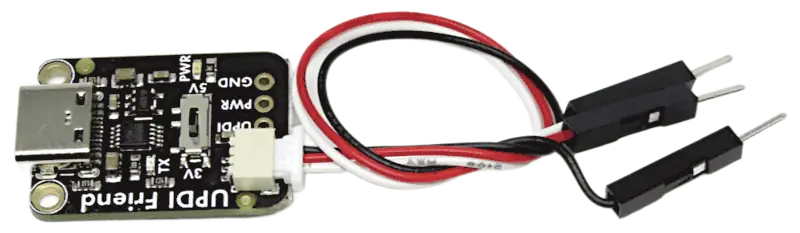 An Example of a CH340 Hobby UPDI AVR Programmer